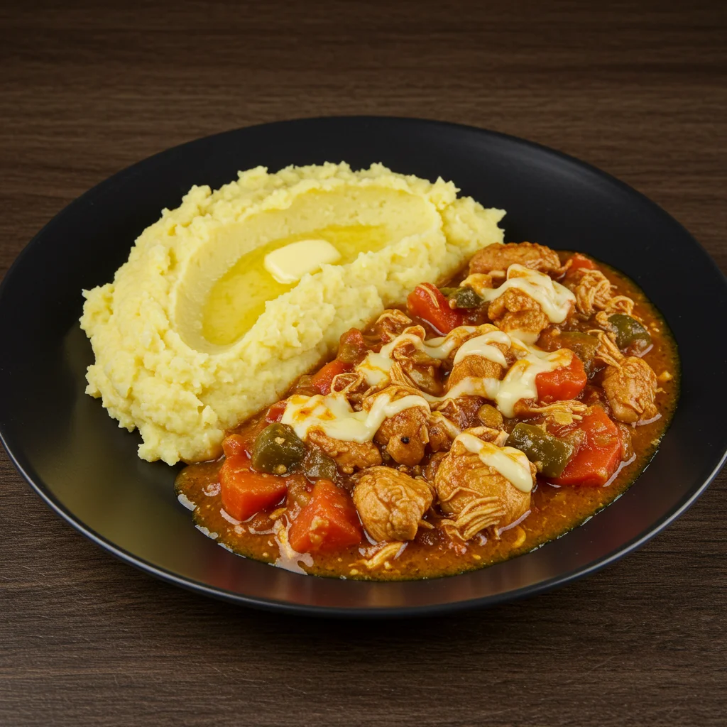 KycklinggratÀng med sötpotatispuré